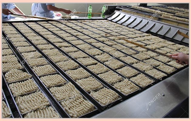 Instant Noodle Frying Machine